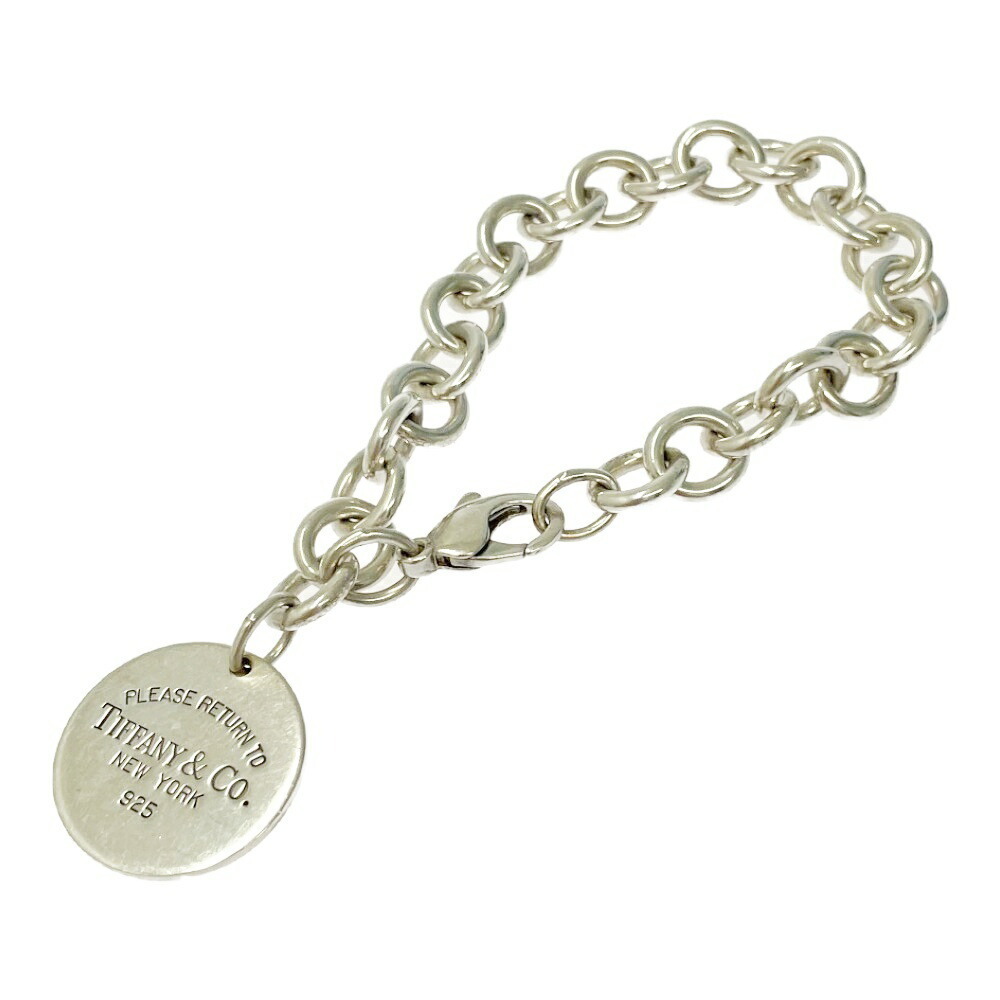 TIFFANY Co Silver Return to Tiffany Round Bracelet - Picture 1 of 6